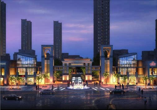 永通澄湖商業(yè)街抗震支架項目